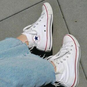 White High Top Women's Converse